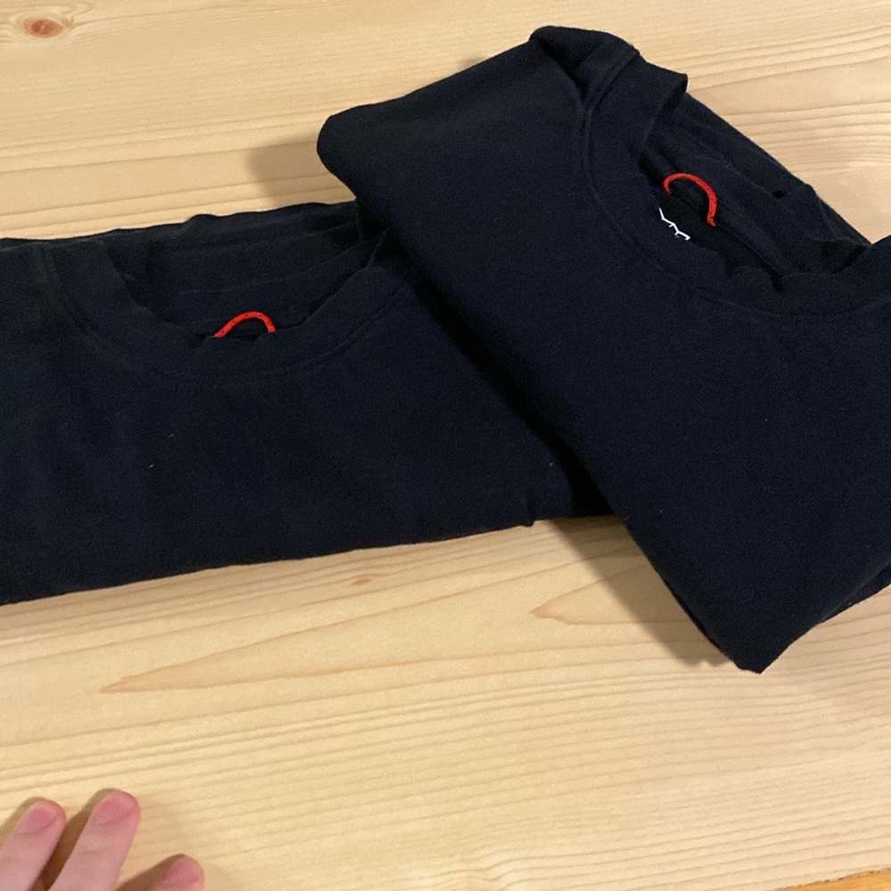 Set of Two Topo Designs Pocket T Shirts Size S